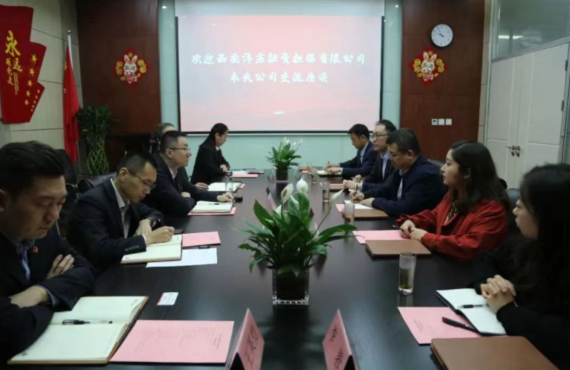 國信小貸與灃東融資擔(dān)保召開業(yè)務(wù)座談會